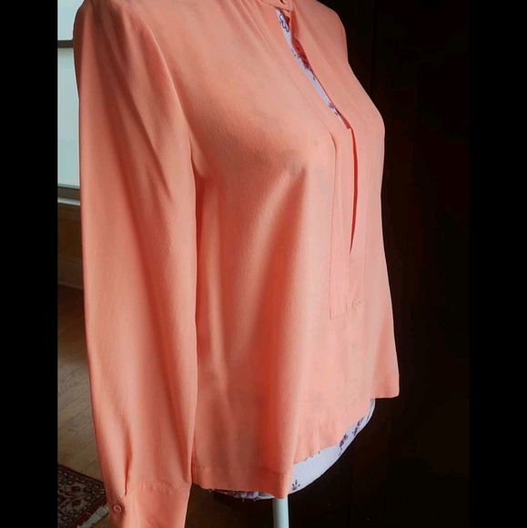 BCBG 100% Silk Blouse - Picture 5 of 5